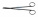 Ножницы METZENBAUM 18 см изогнутые тупоконечные черные.