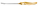 Диссектор лобно-височный SHAPER, прямой, 10мм, эргономичная рукоятка, 22,5 см